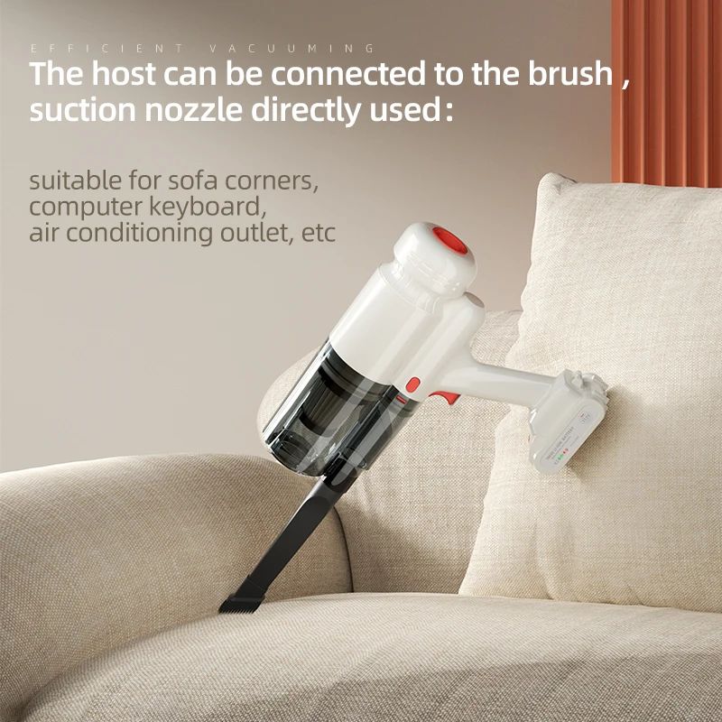 Portable 6000 milliampere, designed for home and hotel use, can be charged using a wireless system designed for a 16kpa vacuum cleaner.