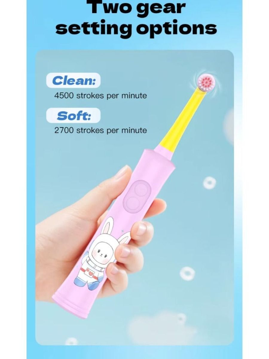 New model of children's rotating toothbrush