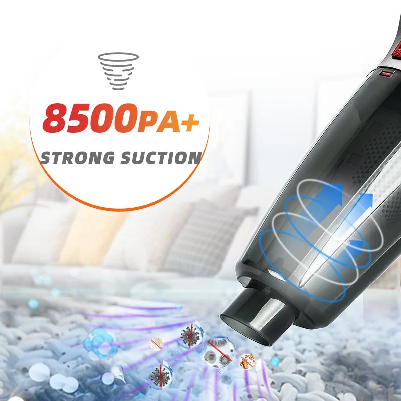 Wireless vacuum cleaner usb rechargeable for low-noise vacuum cleaner charging