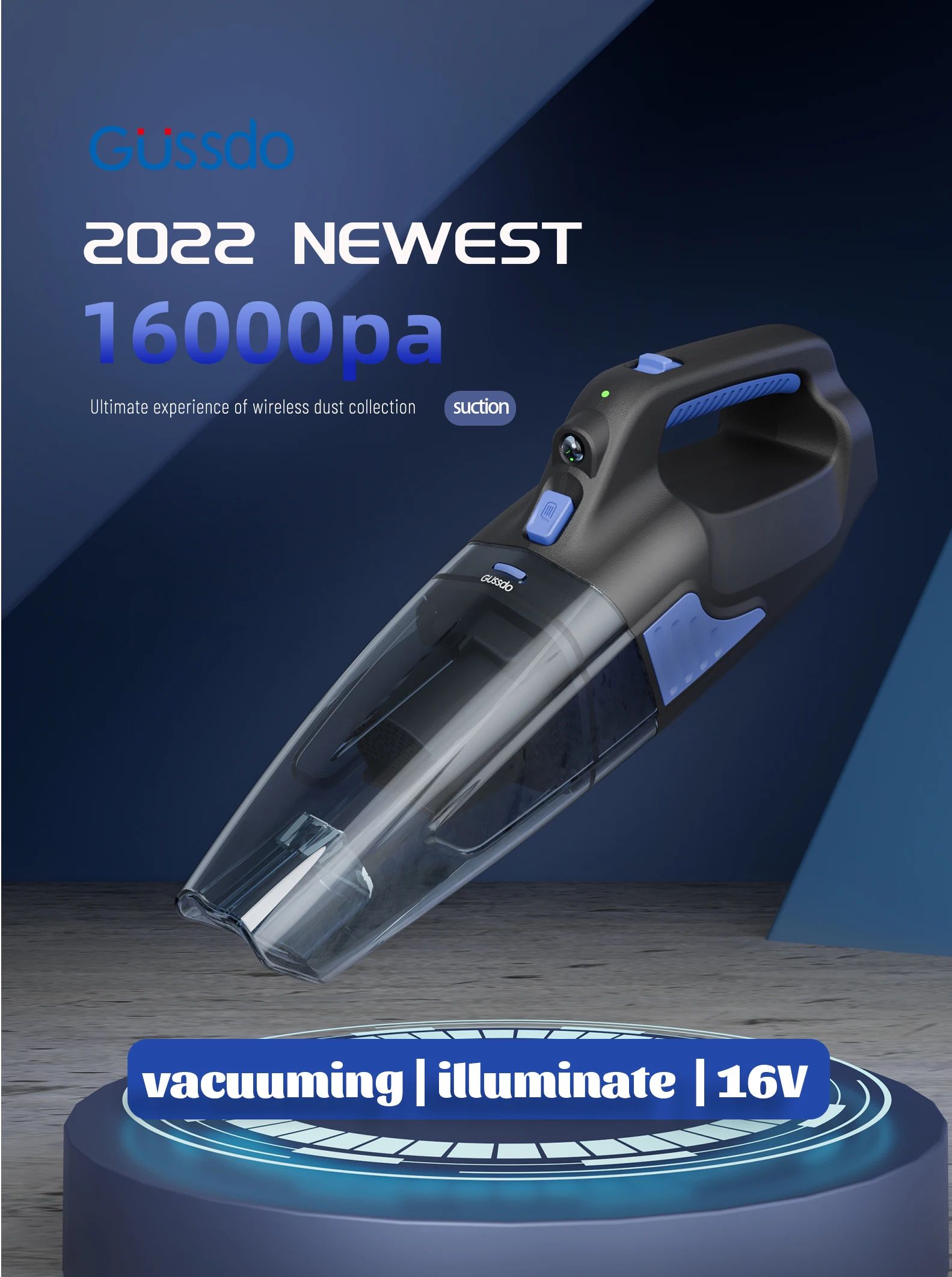 Portable Handheld Cordless Vacuum Cleaner