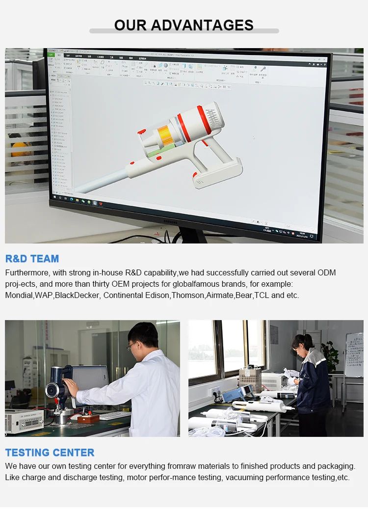 Hot Sale Portable Wireless Handheld Mini Vacuum Cleaner 11.1V for Car Household