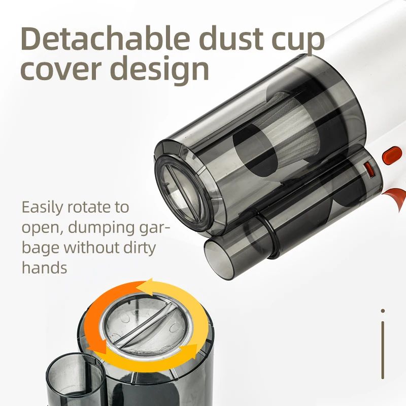 Portable 6000 milliampere, designed for home and hotel use, can be charged using a wireless system designed for a 16kpa vacuum cleaner.