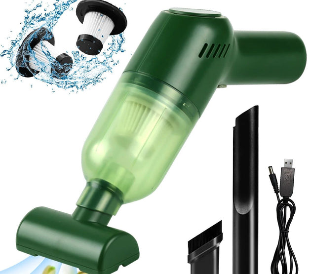 Handheld Vacuum Vacuum that can be charged using a wireless portable vacuum