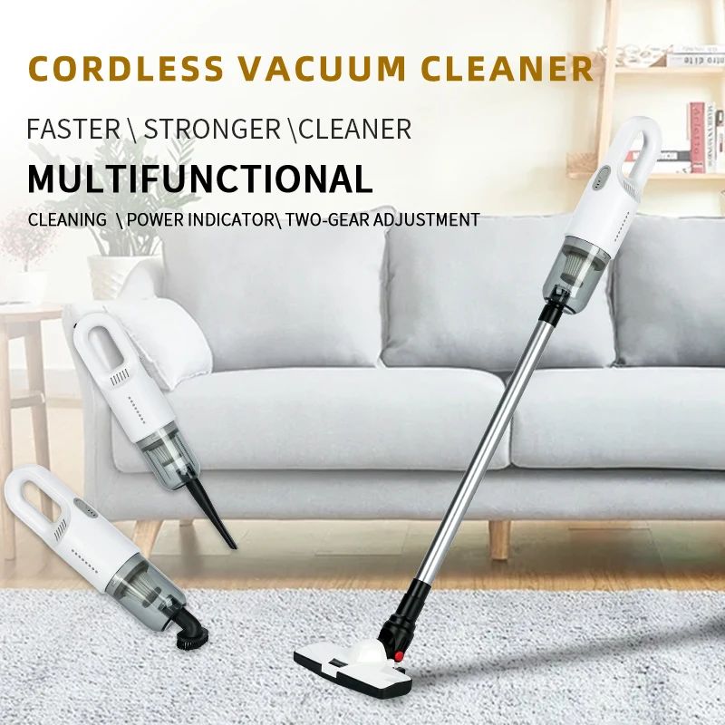 Top Seller 100W 8kPa High Quality Powerful Portable Cordless Vacuum Cleaner Cordless Vacuum Cleaner