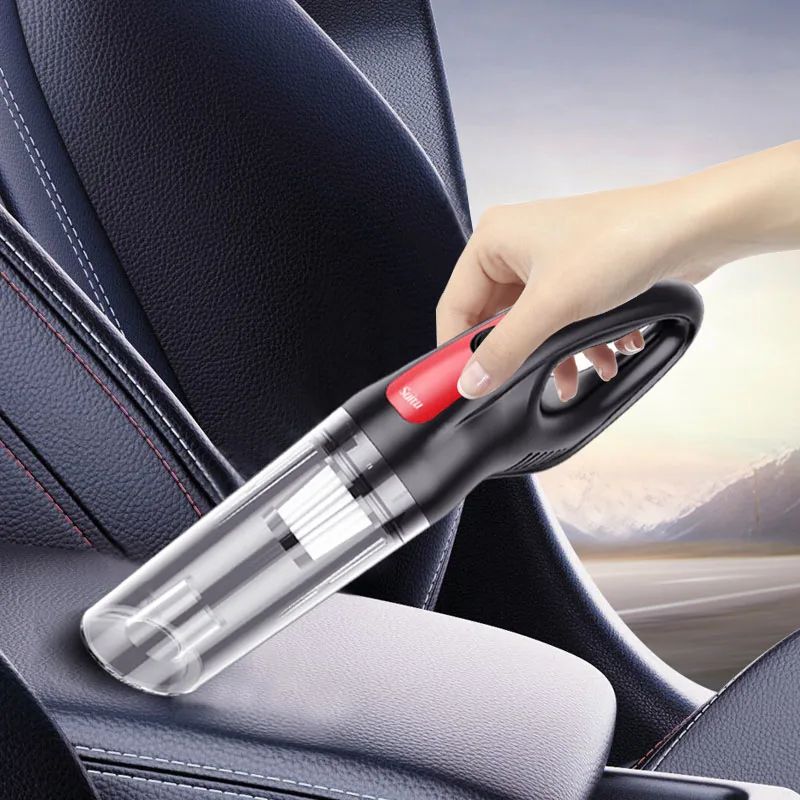 Portable Mini with Wireless Cordless 13000pa Dry Handheld Vacuum Cleaner