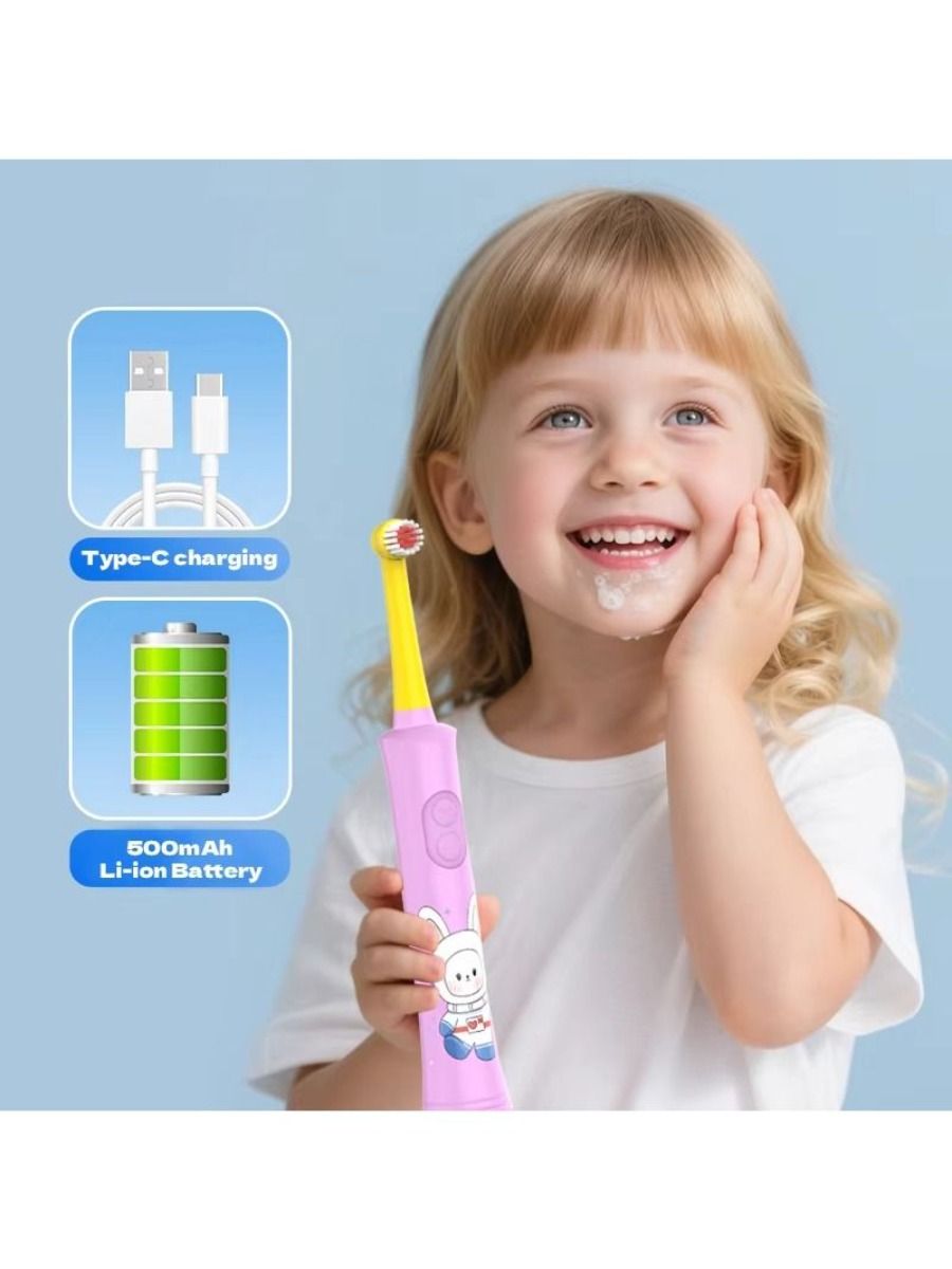 New model of children's rotating toothbrush