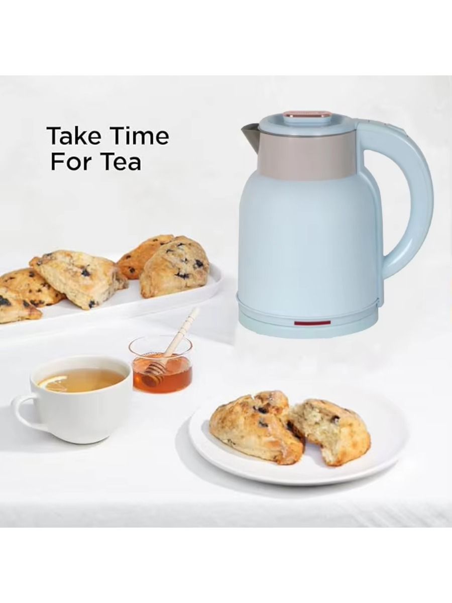 For personal use in small hotels, the large diameter automatically closes the 1.8L electric kettle container.