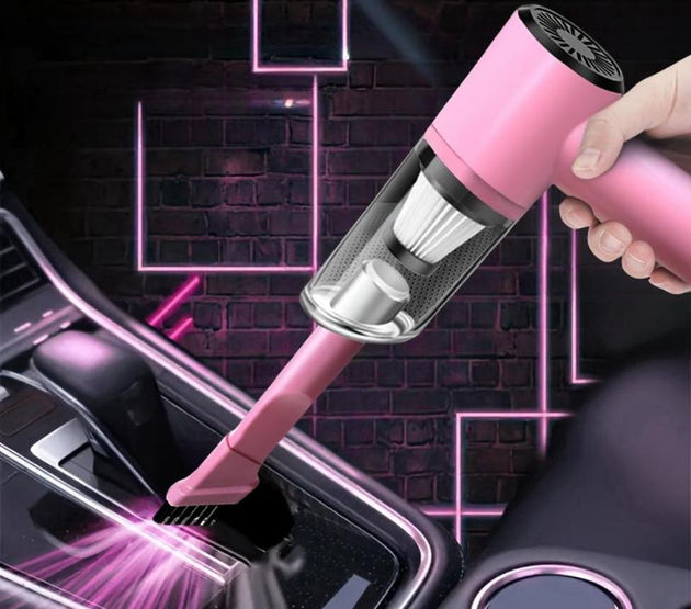 Car Vacuum Cleaner, Portable Car Vacuum Cleaner, 12v Lightweight Handheld Vacuum, Strong Suction & Large Power Car Seat Cleaner, Automotive Accessories, Lightweight Handheld Car Vacuum Kit