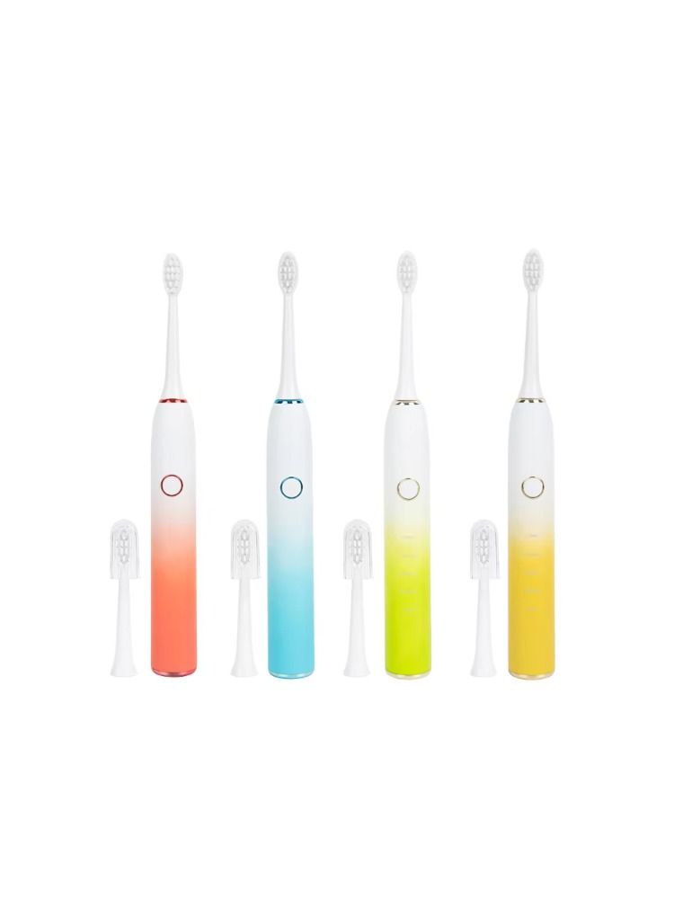 Electric toothbrush with soft bristles