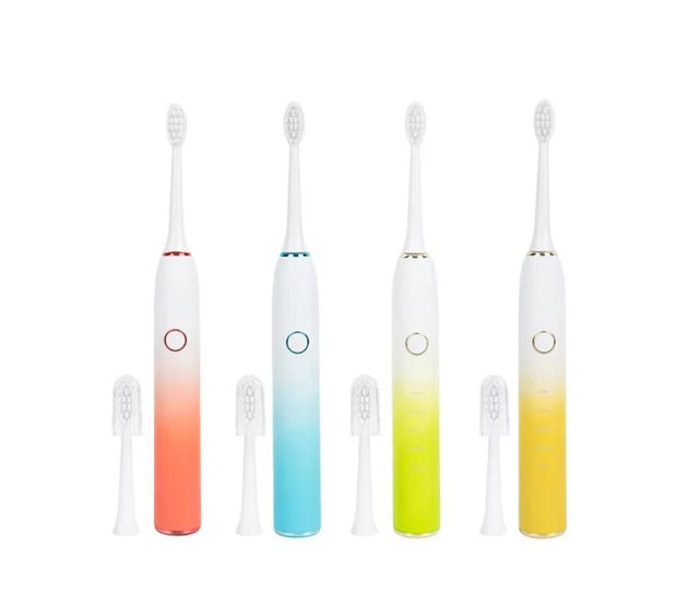 Electric toothbrush with soft bristles