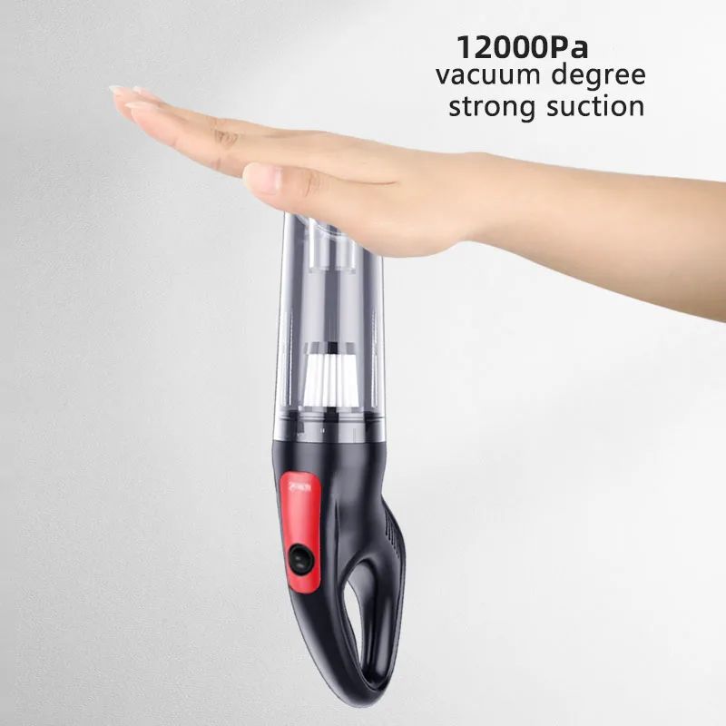 Portable Mini with Wireless Cordless 13000pa Dry Handheld Vacuum Cleaner