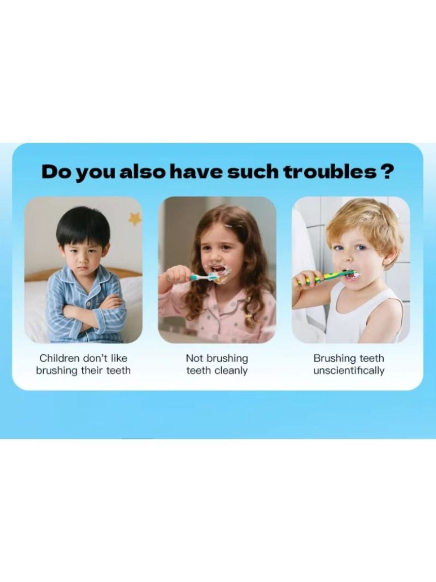 New model of children's rotating toothbrush