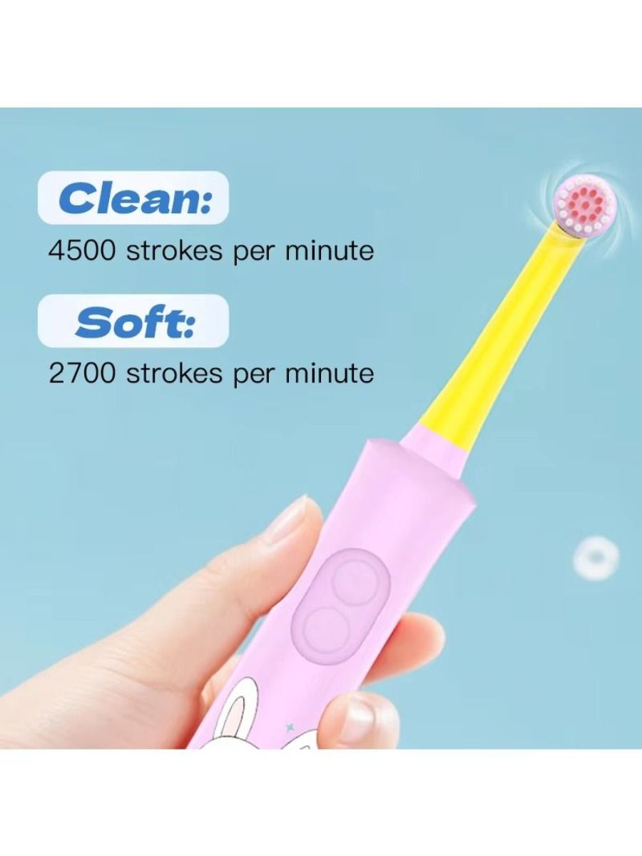 New model of children's rotating toothbrush