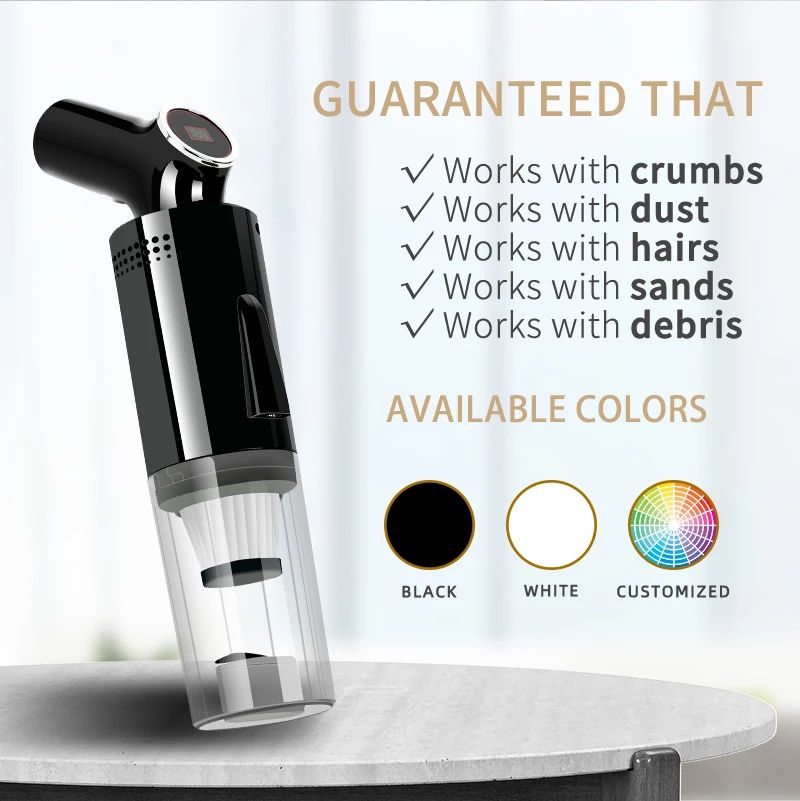 Best Seller, 2025 Portable Wireless Vacuum Cleaner 4 in 1 with Backlight