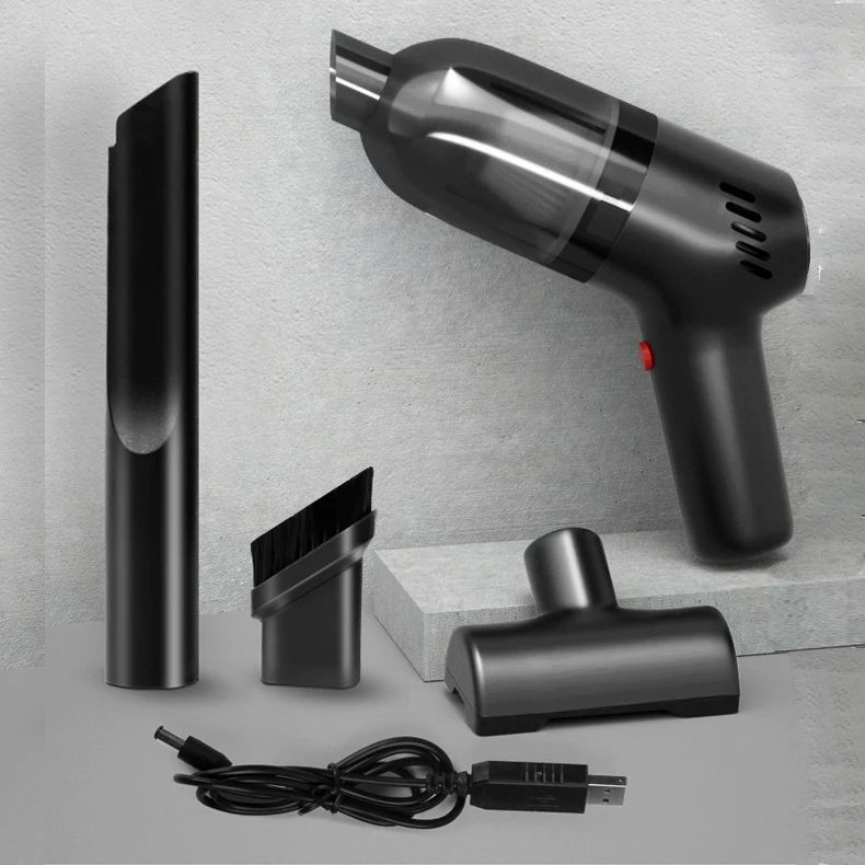 Handheld Vacuum Vacuum that can be charged using a wireless portable vacuum