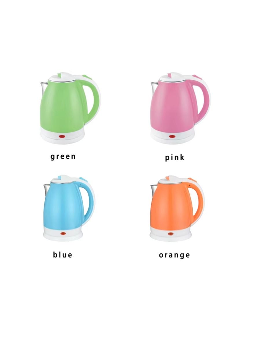 Home Electric Heater, 1500W Power, 1.8L Capacity, Stainless Steel, Suitable for Hotel Use