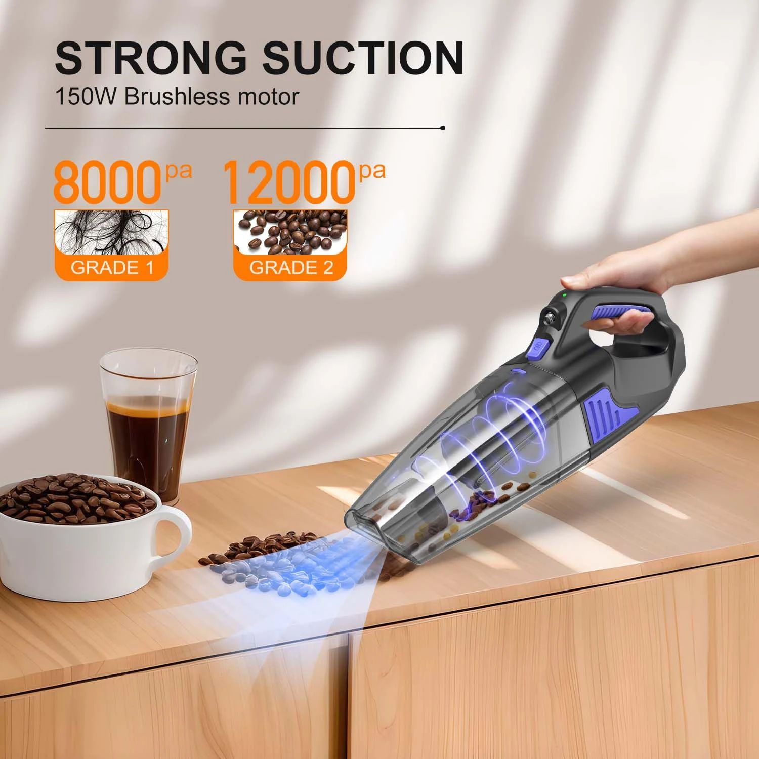Portable Handheld Cordless Vacuum Cleaner