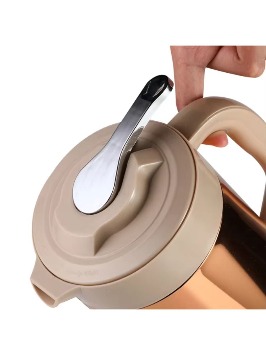 1500W Electric Kettle, 1.8L Capacity, Double Shell, 24-Hour Thermostat