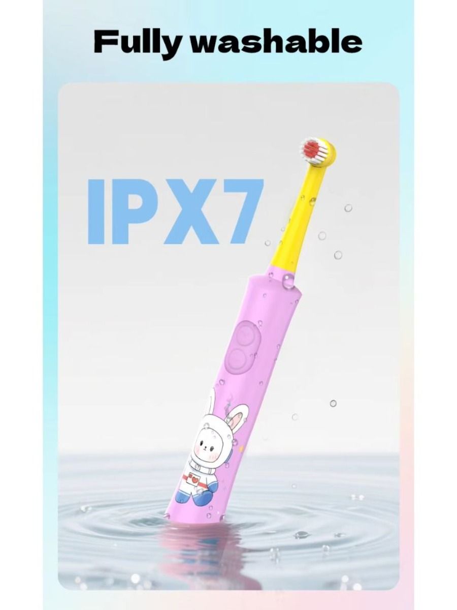 New model of children's rotating toothbrush