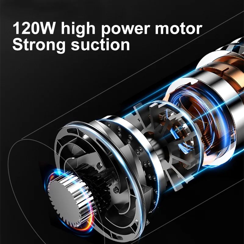 10000Pa Handheld Vacuum Cleaner/Dry, Wet 2/Wireless Portable/USB Charging Vacuum Cleaner/Car Vacuum