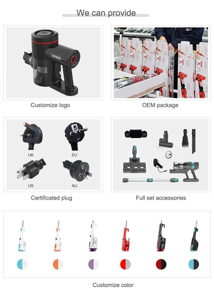 Hot Sale Portable Wireless Handheld Mini Vacuum Cleaner 11.1V for Car Household