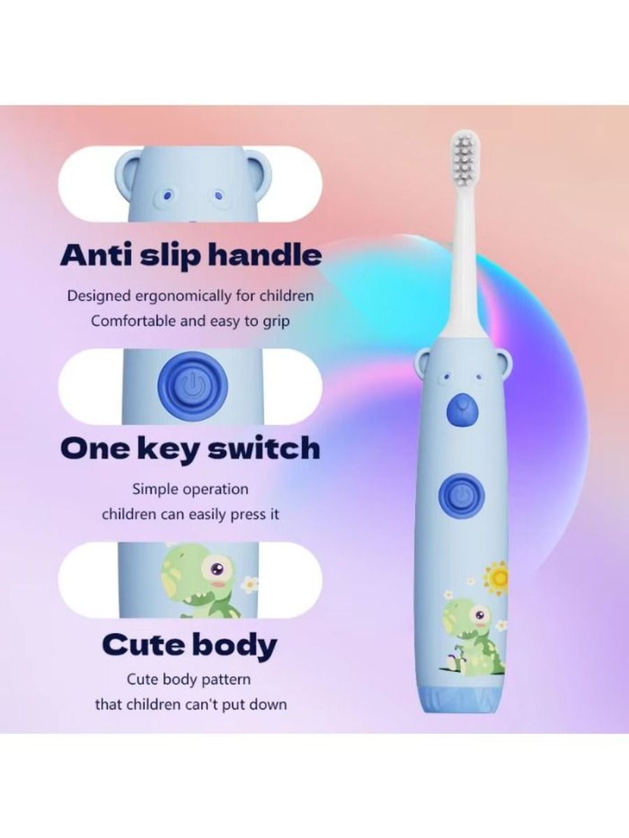 2025 new electronic toothbrush with one button, with soft bristles and fast teeth cleaning