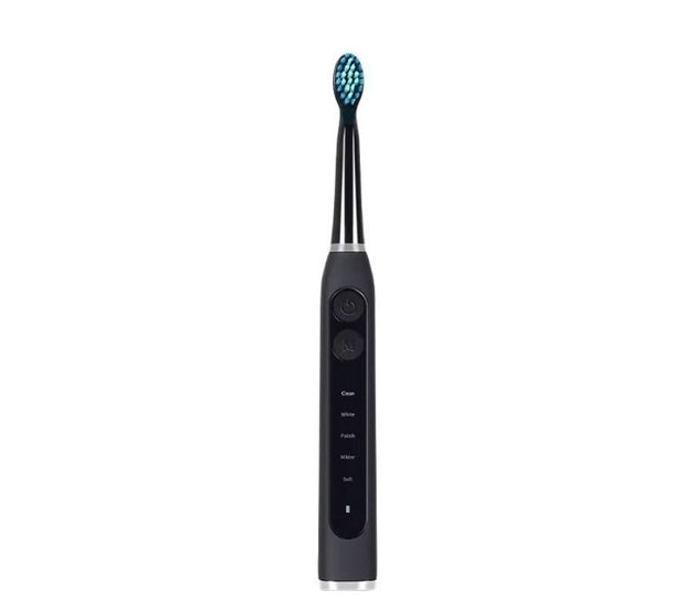 USB charges a portable electric toothbrush for adults, containing 2 toothbrush heads and 5 operating modes.