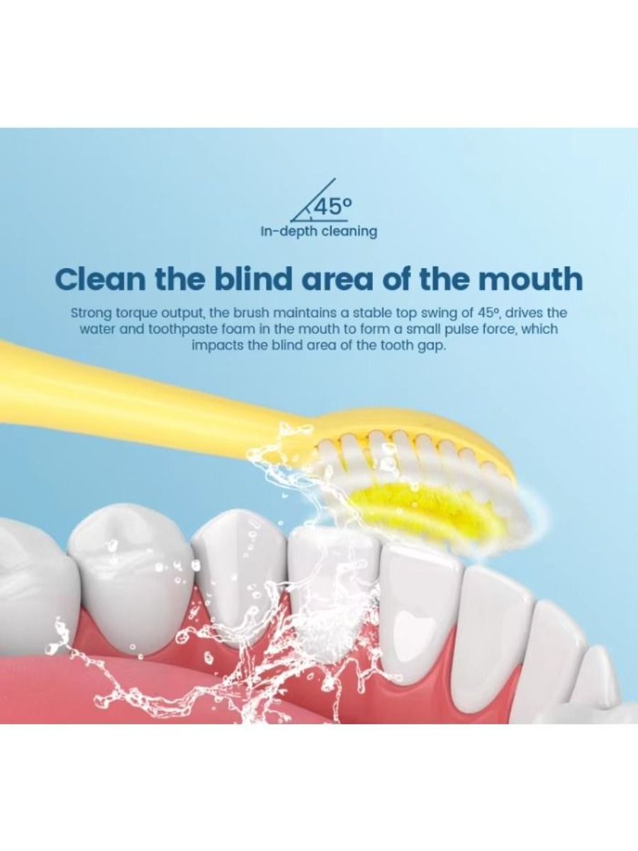 2025 new USB rechargeable children's toothbrush